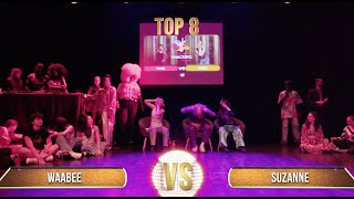 WAABEE vs SUZANNE | TOP 8 | All Europe Waacking Festival 2023