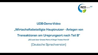 02_Wirtschaftsbeteiligte Hauptnutzer - Anlegen von Transaktionen am Ursprungsort nach Teil B