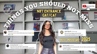 Last Moment Tips for NIFT ENTRANCE