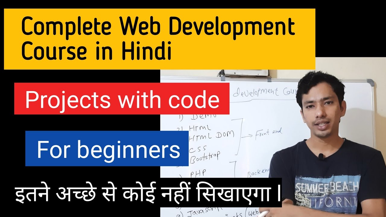 Web Development Complete Course For Beginners In Hindi | CSEtutorials ...