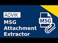 MSG Attachment Extractor