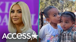 Kim Kardashian's Daughter Chicago Teaches Psalm Kanye West Song