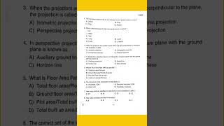 Draftsman Grade I/ Town Planning Surveyor GR I - Question paper (18/07/2023) #shorts