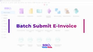 Batch Submit E Invoice