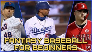 2021 FANTASY BASEBALL DRAFT STRATEGY (For Beginners)