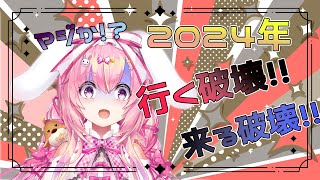 [ 雑談 ] 2024年版！！行く破壊！！来る破壊！！～2024年もありがとうございました～