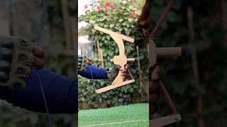 How To diy Bow And Arrow Craft At Home #diy #craft #youtubeshorts #wood #bamboo