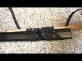 triple t 152 how to tie the knot on a japanese scabbard