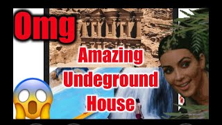 Build Amazing swimming pool an Underground house /How to make fish pond