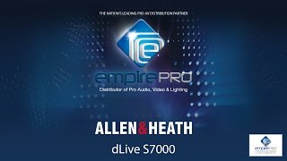 Allen \u0026 Heath - dLive S7000 - Empire Pro - NAMM16