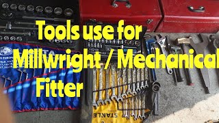 Tools for  Millwright technician \u0026 Fitter/ #mechanical #millwright #DAE