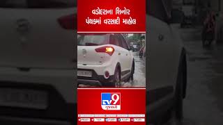 વડોદરાના શિનોર પંથકમાં વરસાદી માહોલ | Shorts | Gujarat Rains | Vadodara | Monsoon 2023 | Weather