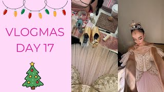 VLOGMAS DAY 17 | double show day | 12.13.25