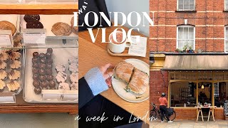 London vlog / Enjoying my week with pretty London cafe spots☕🍽 / London Nomad hotel📷