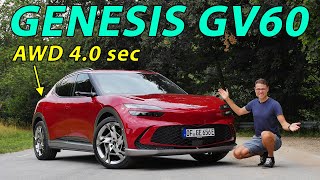Genesis GV60 AWD driving REVIEW - better EV than Kia EV6 and Ioniq 5 siblings?
