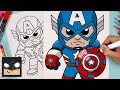 How To Draw Captain America | Marvel Rivals