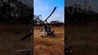 Incredible Homemade Doomsday Style Gyrocopter #shorts #aviation #aircraft #amazing #helicopter #fly