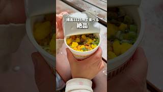 大阪一高い山で食べる絶品。そこはバスで行ける銀世界。登りきった先で食べるアレが格別だった