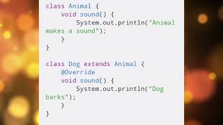 CS3391 UNIT 2 Dynamic method dispatch in java @EngineeringMasteryMadeSimple