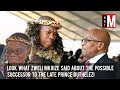 Look What Zweli Mkhize Said About The Possible Successor To The Late Prince Buthelezi