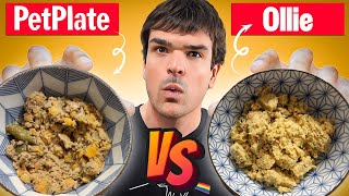 I ATE BOTH: PetPlate vs Ollie Fresh Dog Food Comparison