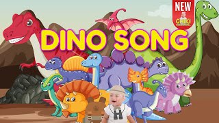 DINO SONG | Badannya Besar Tangannya Kecil - T rex T rex T rex | Lagu Anak Viral TikTok CHIKI KIDS