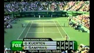 Sampras vs Kuerten Final - Miami 2000 - 15/17