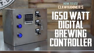 Digital Brew / Distill Electric Element Controller Use