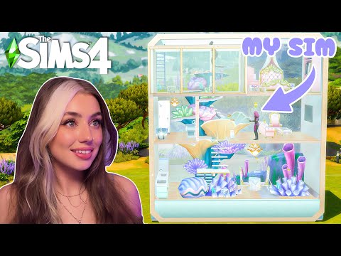 How To Trap Your Sim In A Fish Tank Perfect Home For Mermaids Tutorial Sims 4