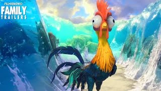 MOANA | Funniest Hei Hei moments from the Disney Animated Movie