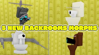 [UPDATE 378] 🎦 New backrooms morphs! Roblox! How to get all morphs?