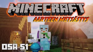 Mitä on Meren sydämet? Aarteen metsästystä, 1/2! Minecraft Suomi Survival Osa 51