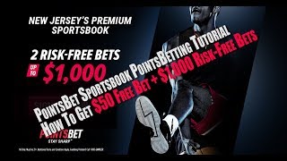 PointsBet NJ App, PointsBetting Tutorial, Review \u0026 Bonus Code - Get $50 Free, $1000 Risk-Free Bets