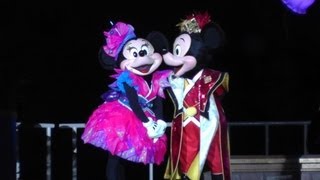 ミッキーとミニーのキス♥