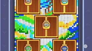Pixel Flow Level 372. Walkthrough Gameplay