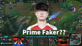 Faker At His Prime - World Championships 2016