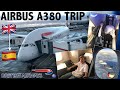 BRITISH AIRWAYS Airbus A380 Flight Heathrow - Madrid (Flying The Super Jumbo) - Trip Report