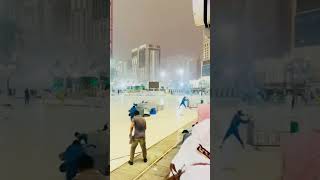 Heavy Rain in Kaaba |Makkah Floods 2023 Rains + Thunderstrom