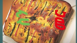 Ethiopian food easy bread | focaccia | Italian bread   ቀላል ዳቦ| ስንደመር