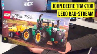 Mal was neues: LEGO Bau-Stream | LEGO Technic 42136 | John Deere Traktor