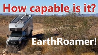 EarthRoamer goes overlanding and tests its capabilities in KOFA