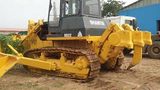 Shantui Bulldozer SD22 test drive