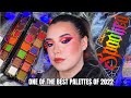 GOURMANDE GIRLS X DOODLESBYTHEBUNNY SPOOKED PALETTE REVIEW & TUTORIAL