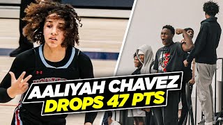 Aaliyah Chavez Goes INSANE! | Easy 47 Pts Game!