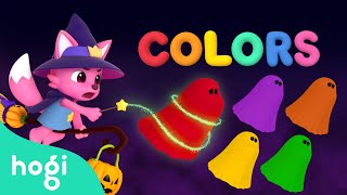 Learn Colors with Halloween Ghost House｜Halloween Kids｜Halloween Colors Song 🎃｜Pinkfong & Hogi