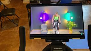 Peloton Workout for FREE ! Echelon Connect Type Workout - Schwinn IC3 or IC4 Kaleigh Cohen Fitness