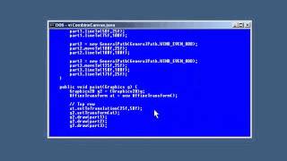 Attaching Shapes with GeneralPath In Java Graphics