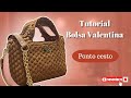 Tutorial Bolsa Valentina/Ponto cesto