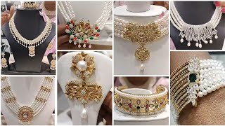 ❤ Chandrani Pearls Garia - Latest Design Pearl Bridal Collection  ❤