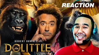 Dolittle - Official Trailer REACTION con Robert Downey Jr